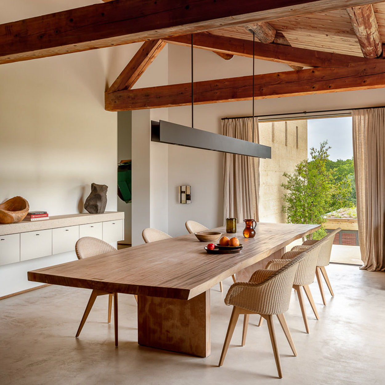 Avril HB Dining Chair Oak Base