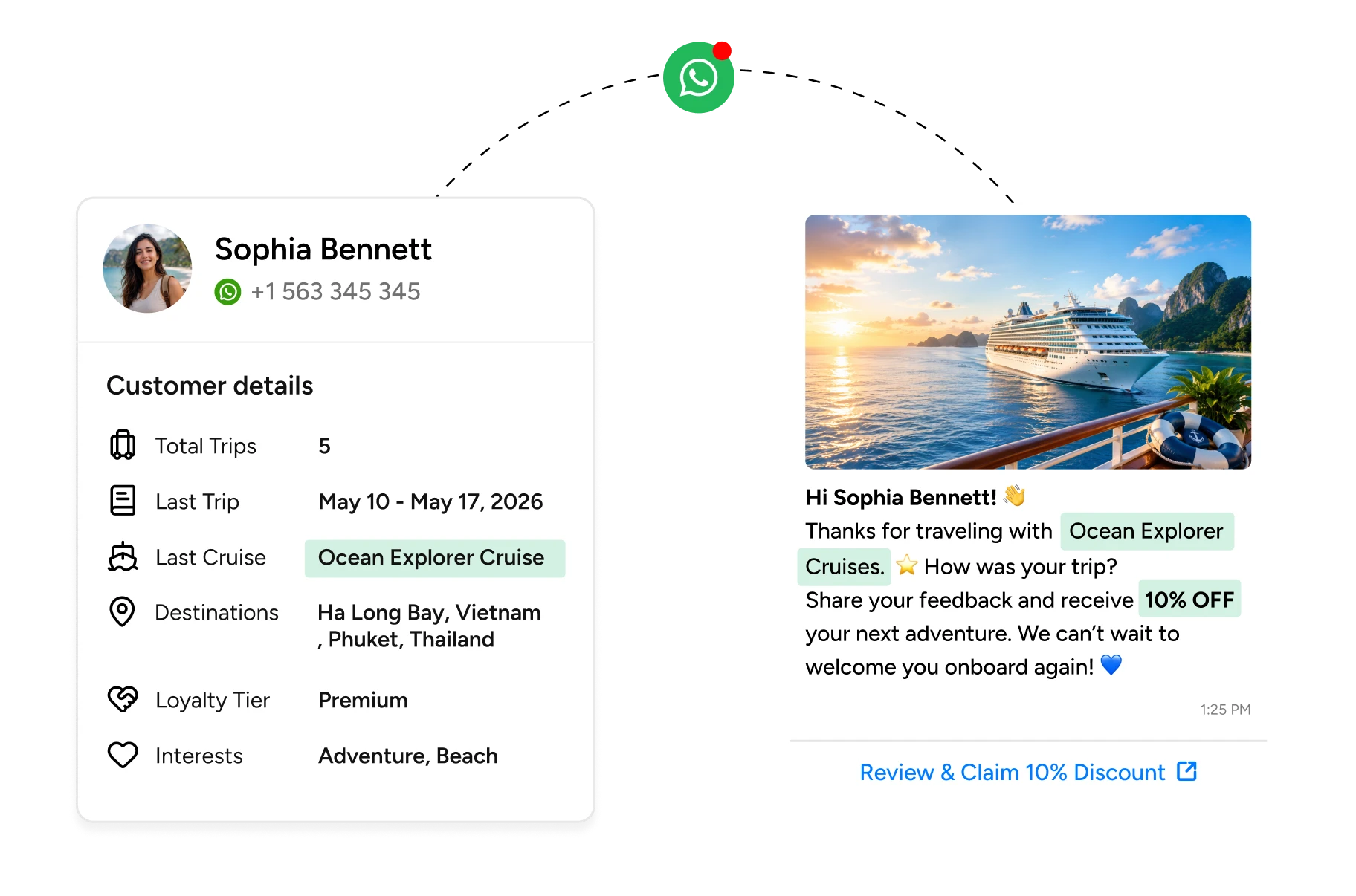 Capture feedback to re-engage later