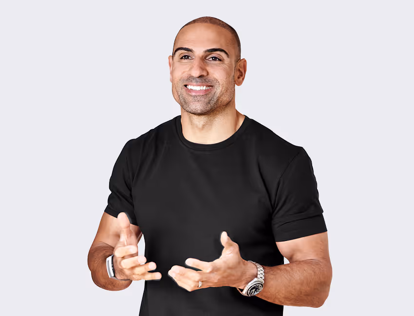 Welcome video preview image showing Simon Kallu the CEO of Growfactor