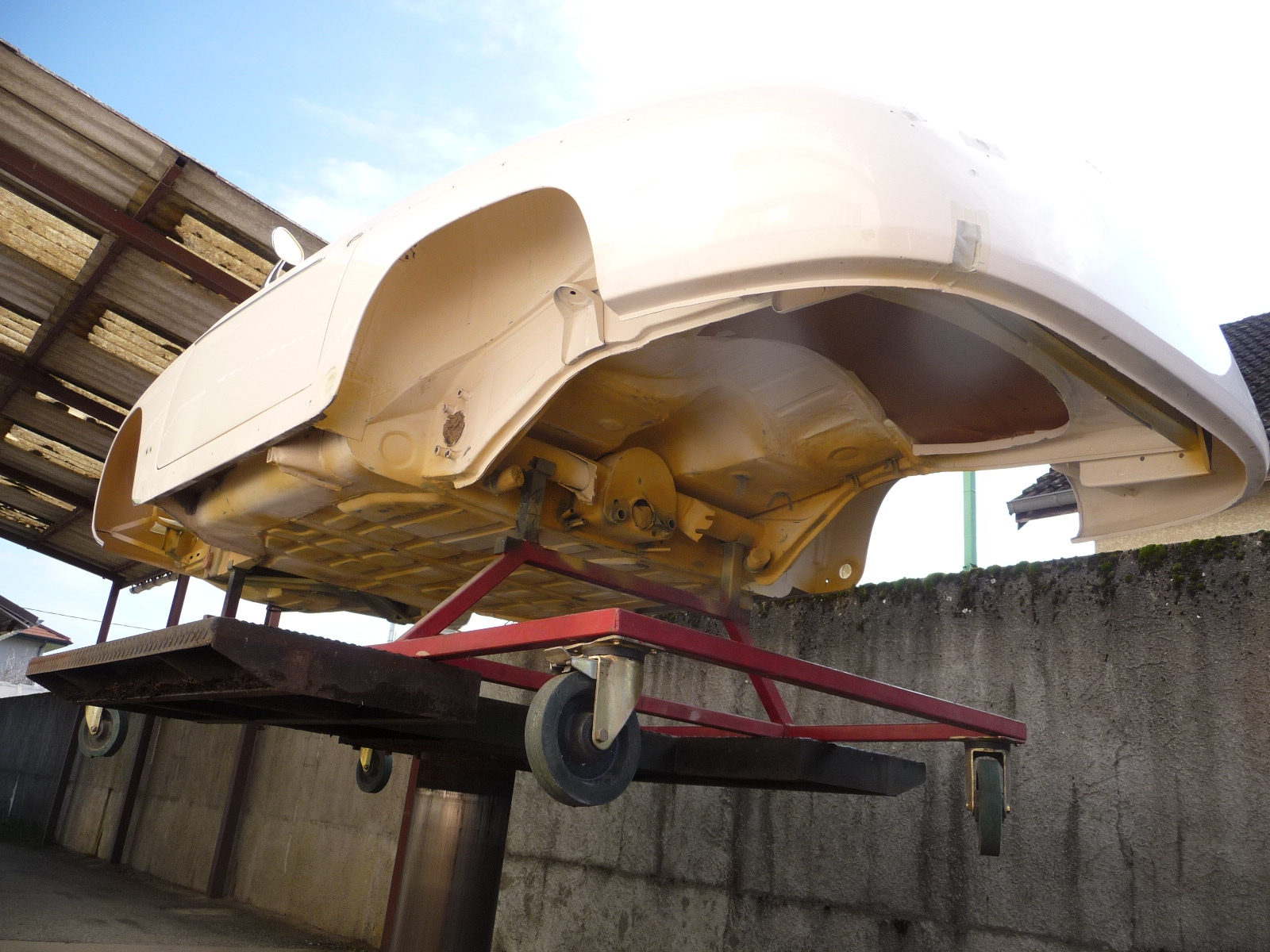 Protection anti-corrosion des dessous de caisse