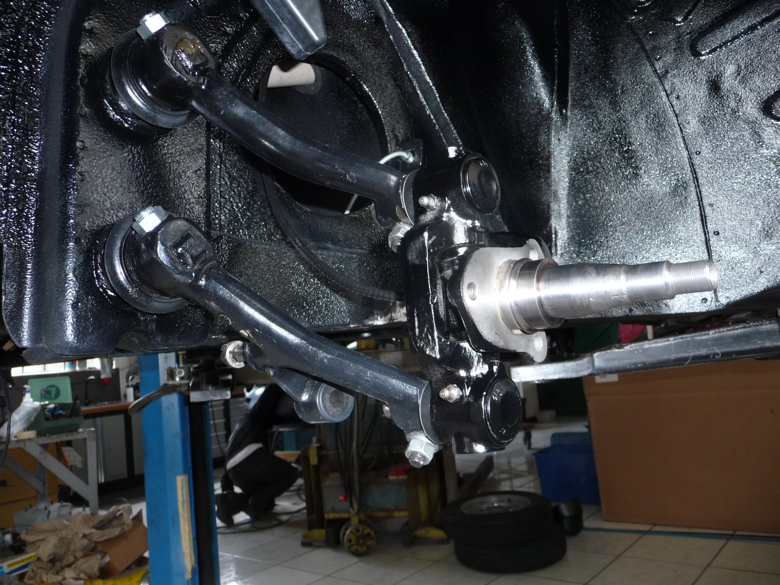 Remontage des bras av et pivots