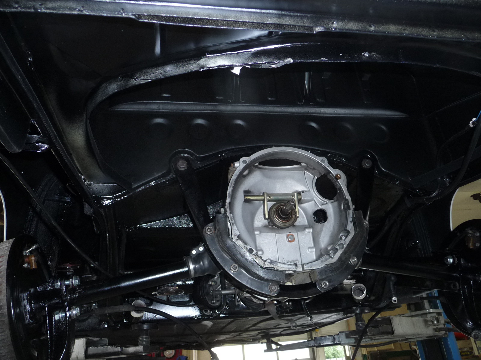 Mise en place de la boite dans la caisse