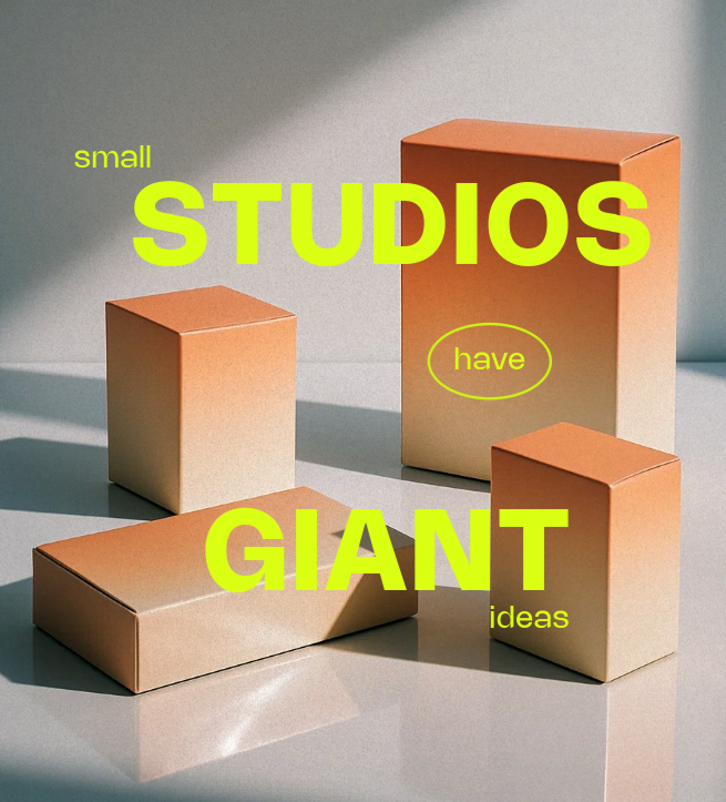 Why Small Brand Studios Deliver Thoughtful Work- Explains benefits of small studios: senior attention, agility, deep craft, faster decisions, and more care per project.