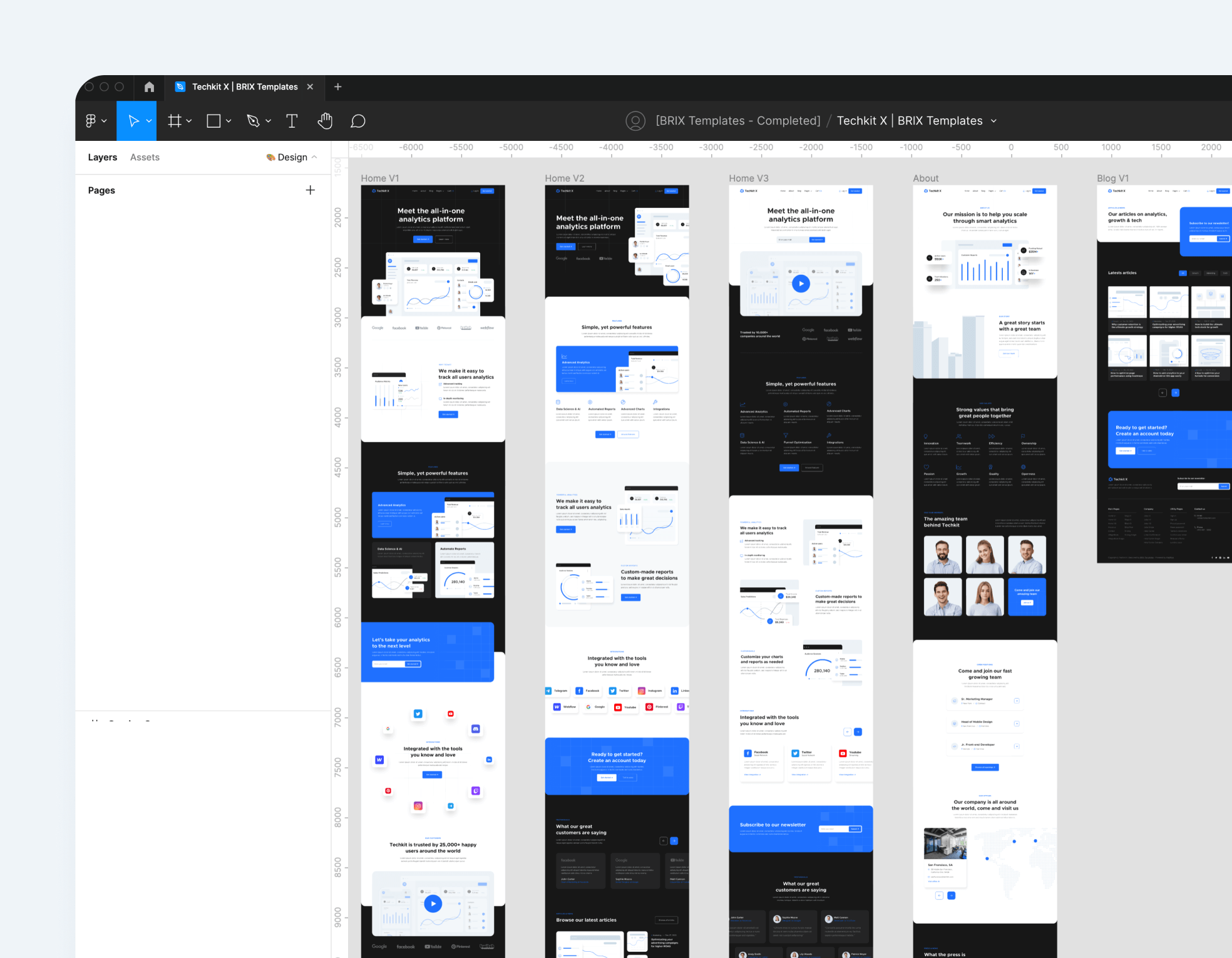 Figma File Included - Techkit X Webflow Template