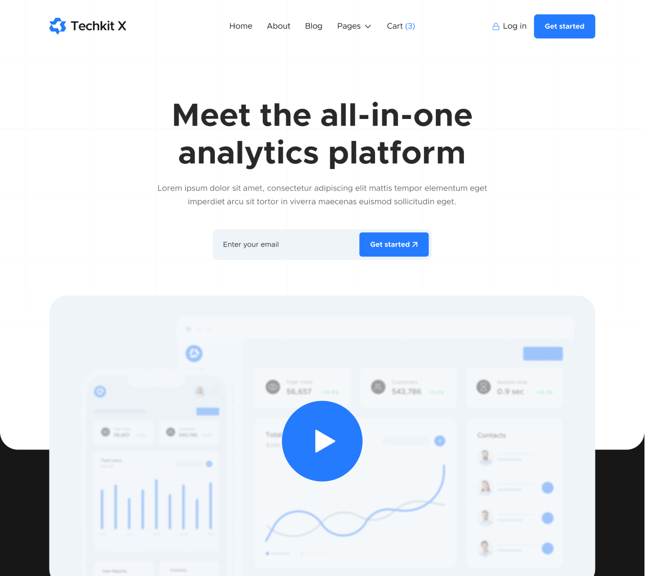 Home V3 - Techkit X Webflow Template
