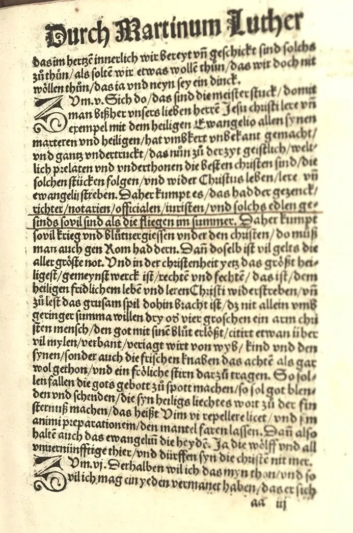 Additional pages from the Basel version of The Great Sermon on Usury