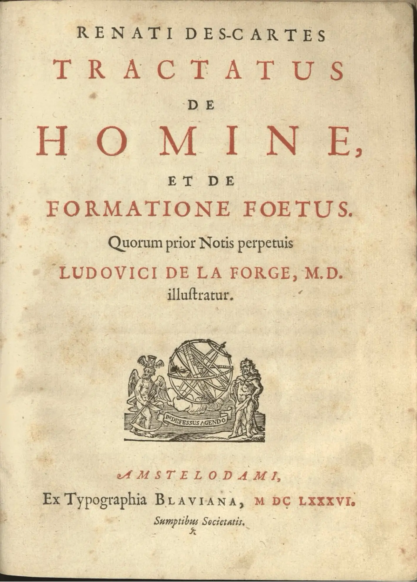 Tractatus de Homine et de Formatione Foetus