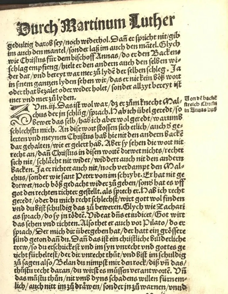 Additional pages from the Basel version of the Great Sermon on Usury
