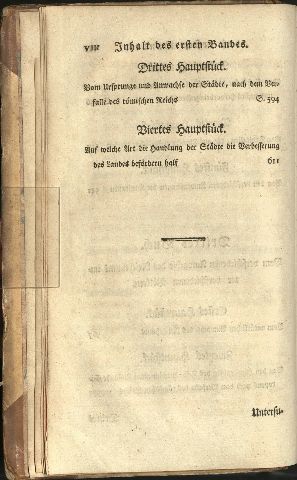 Die deutsche Erstausgabe von Wealth of Nations. Die Übersetzung stammt von einem gewissen Johann Friedrich Schiller.