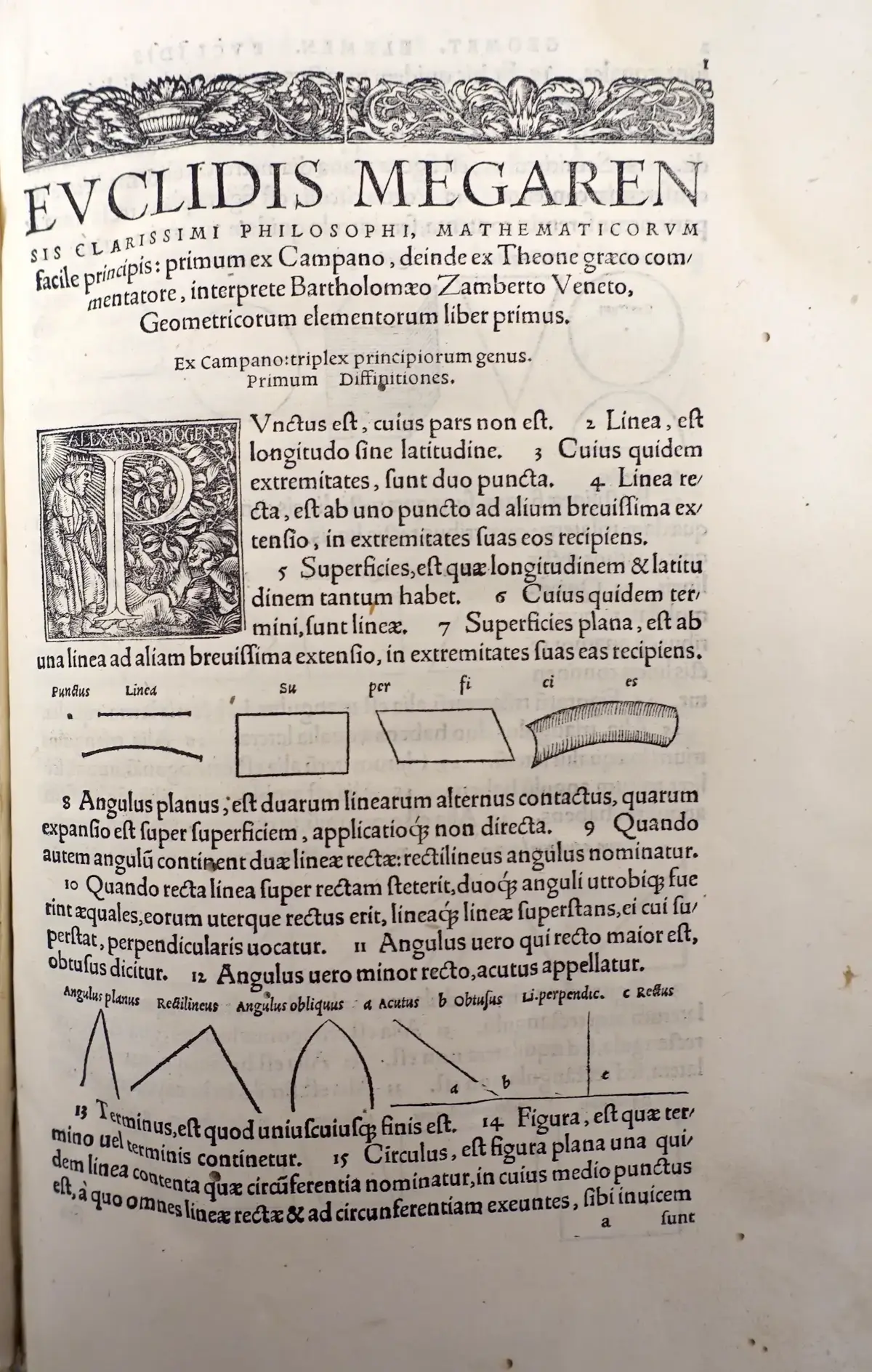 Euclid of Basel, 1537.