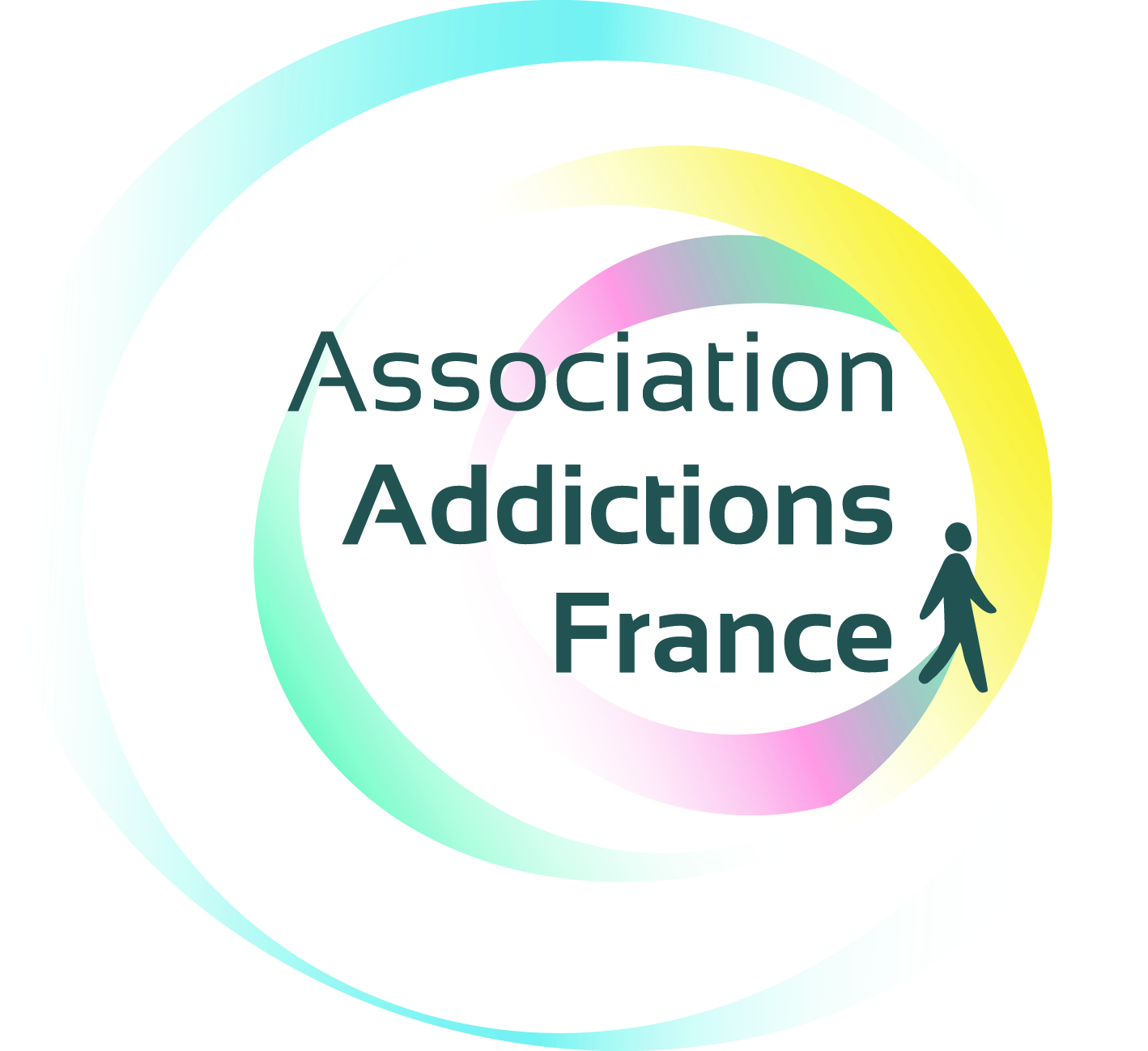 Logo de l'association Addictions France, cliente de Dupsy