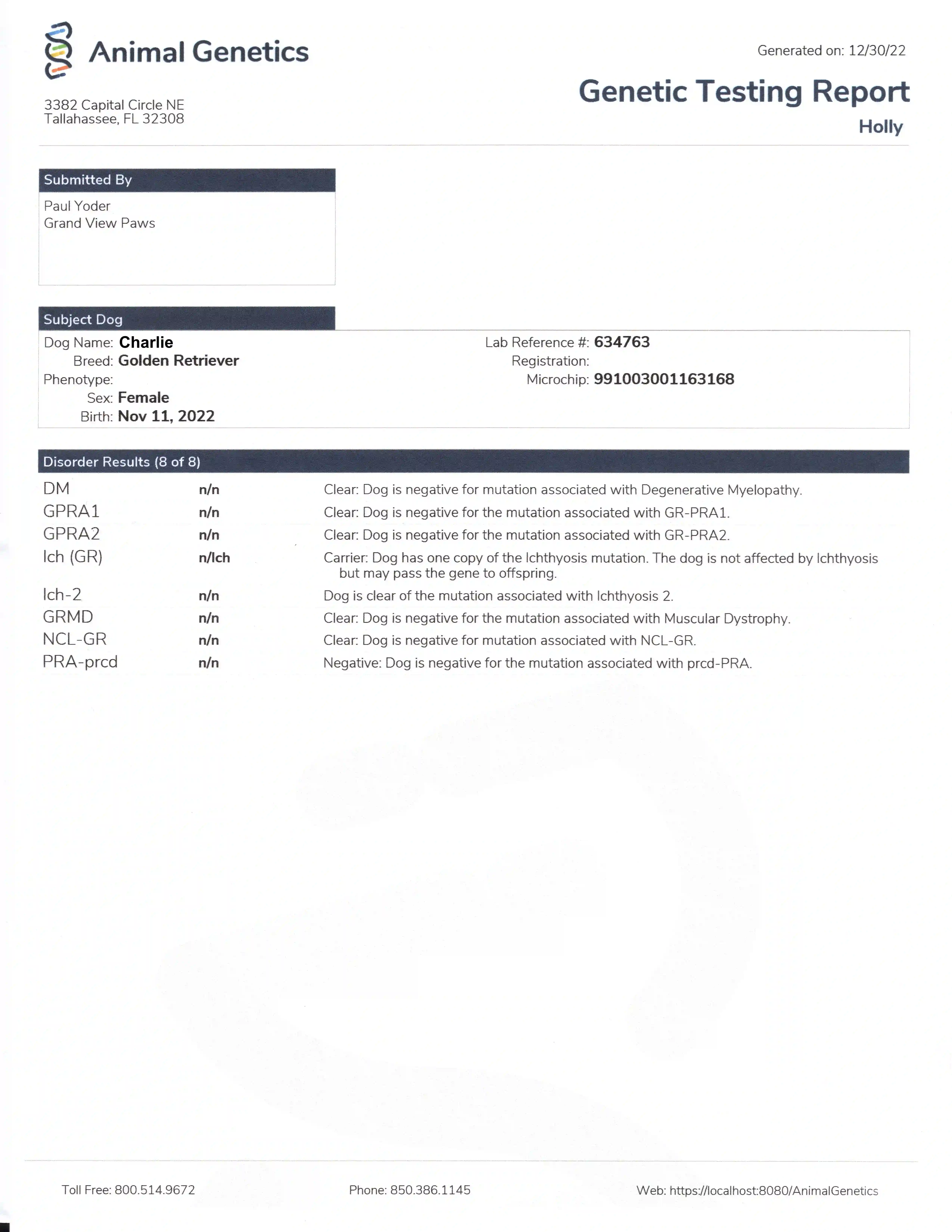 DNA document