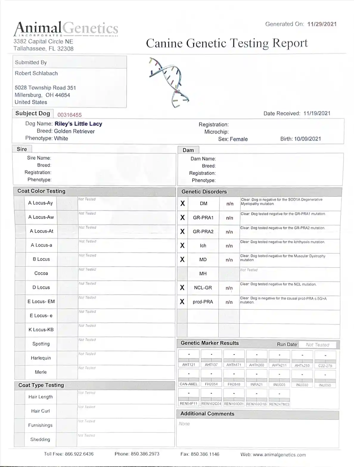 DNA document