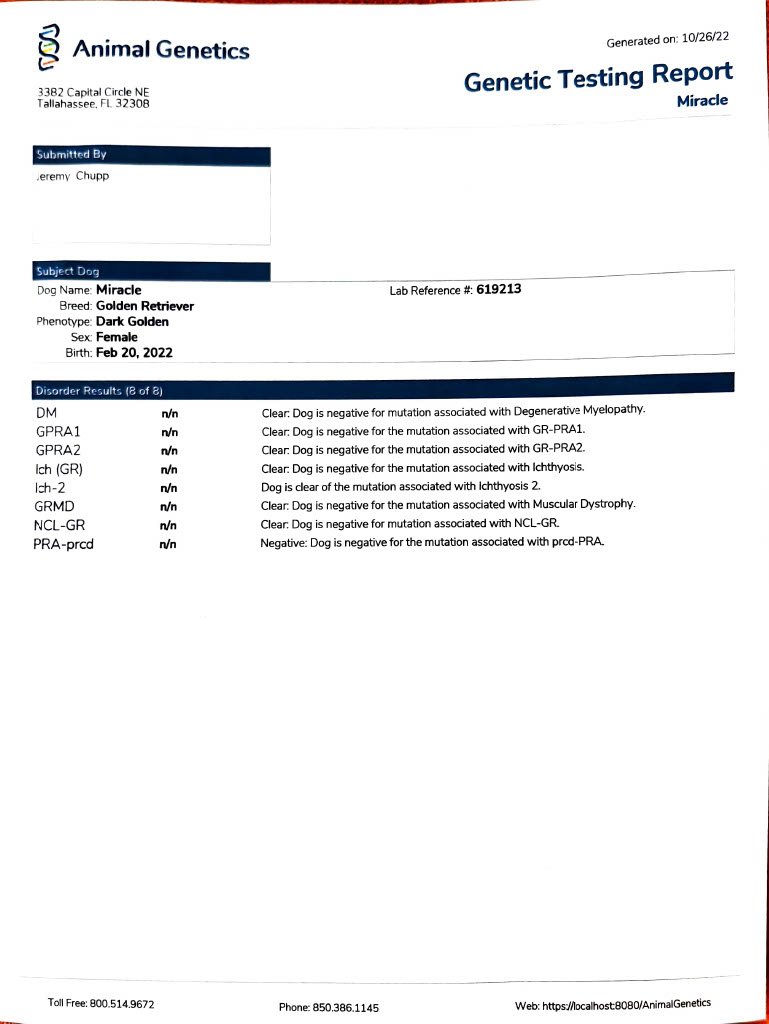 DNA document