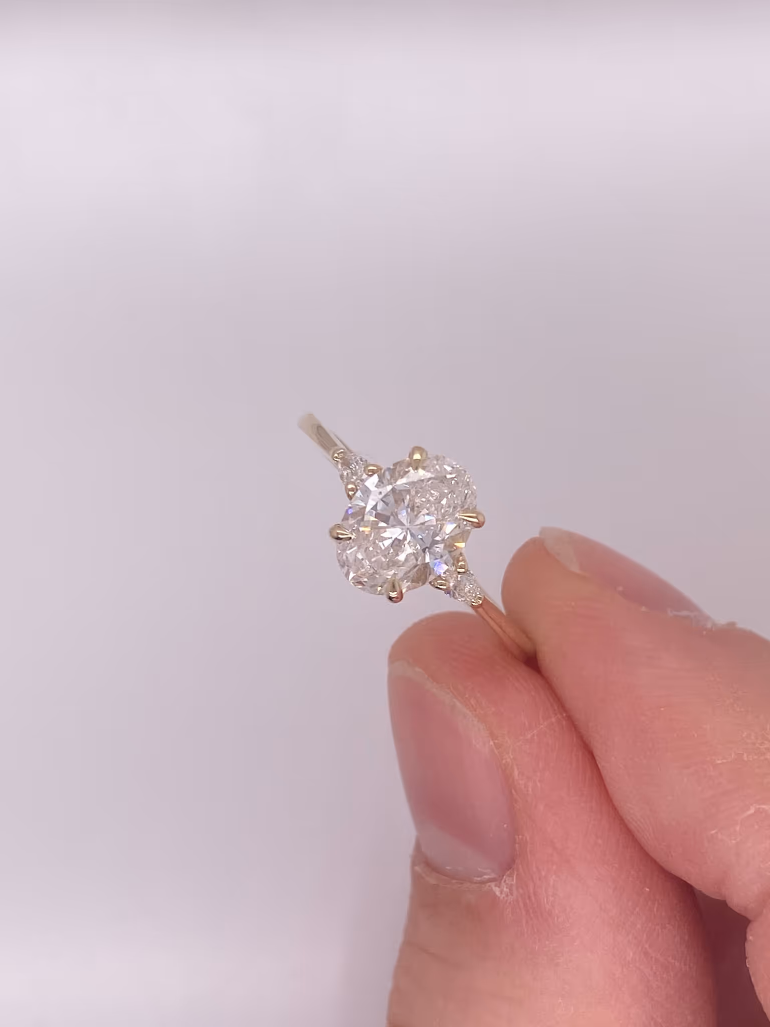 Oval Engagement Ring