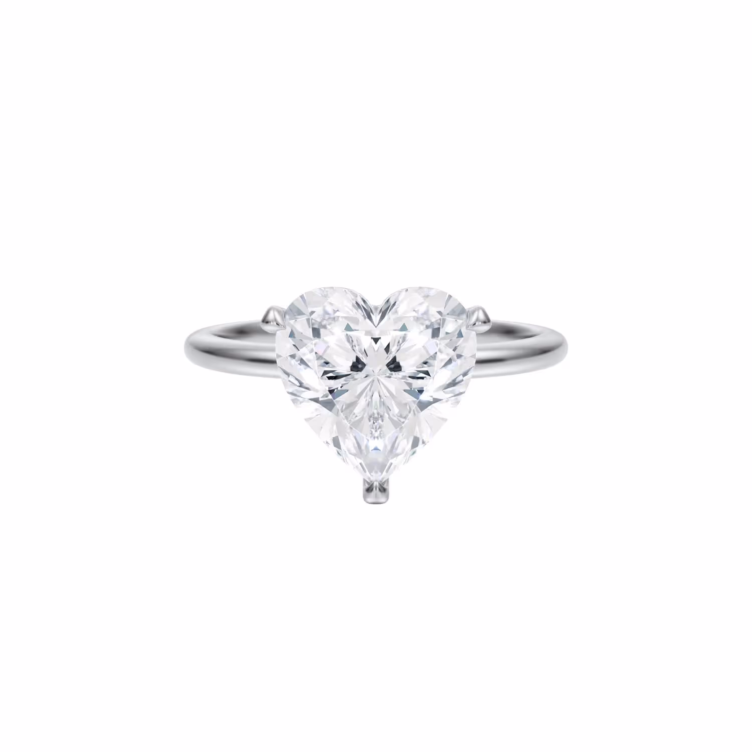 Heart Diamond with Hidden Halo 