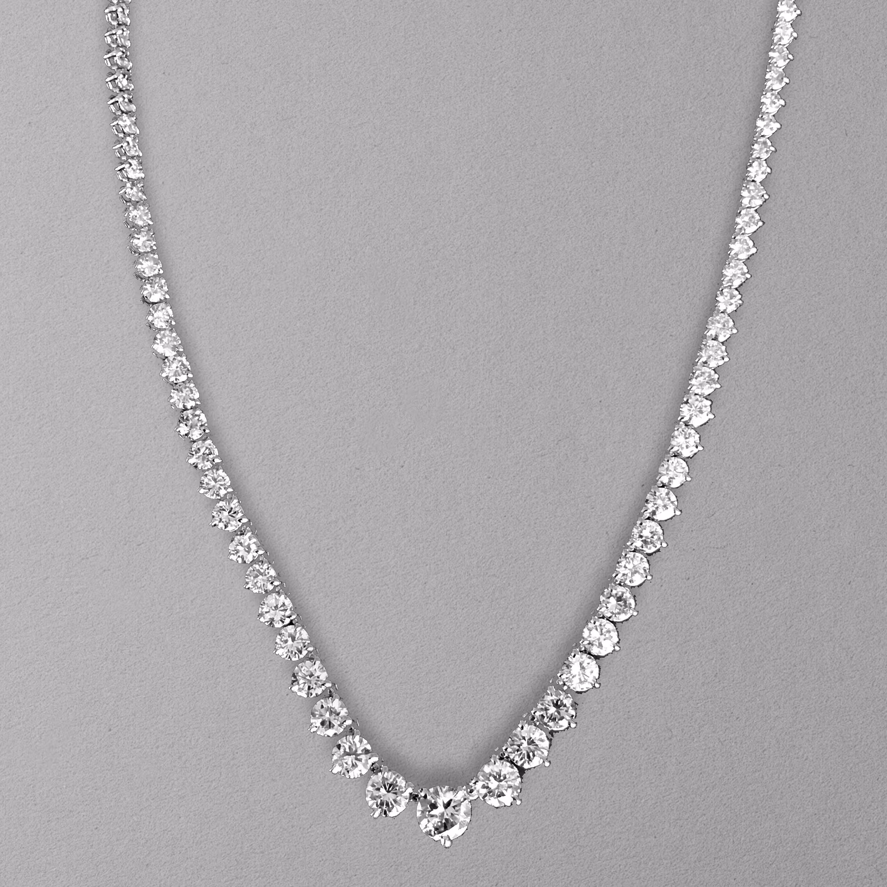 Diamond Riviera Necklace for Susan