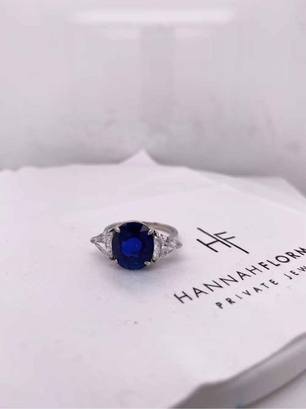 Round Sapphire Ring