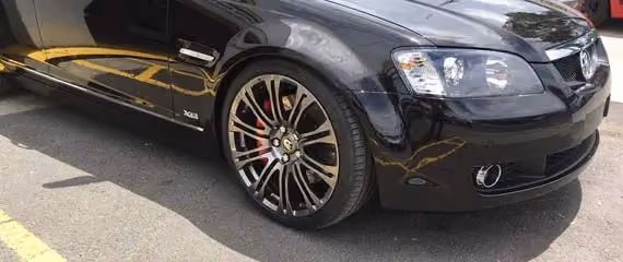 Image of a Holden looking brand new after repairs.