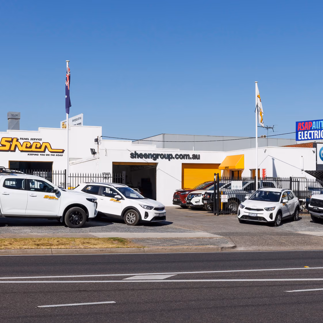 Sheen Panel Service shop in Ringwood