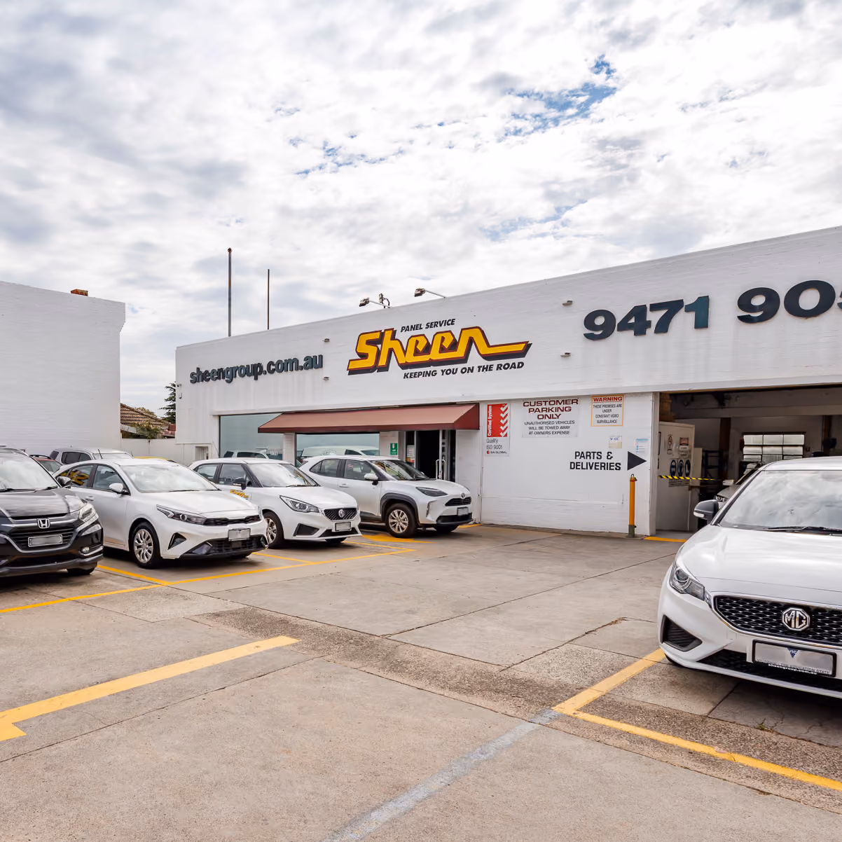 Sheen Panel Service shop in Reservoir