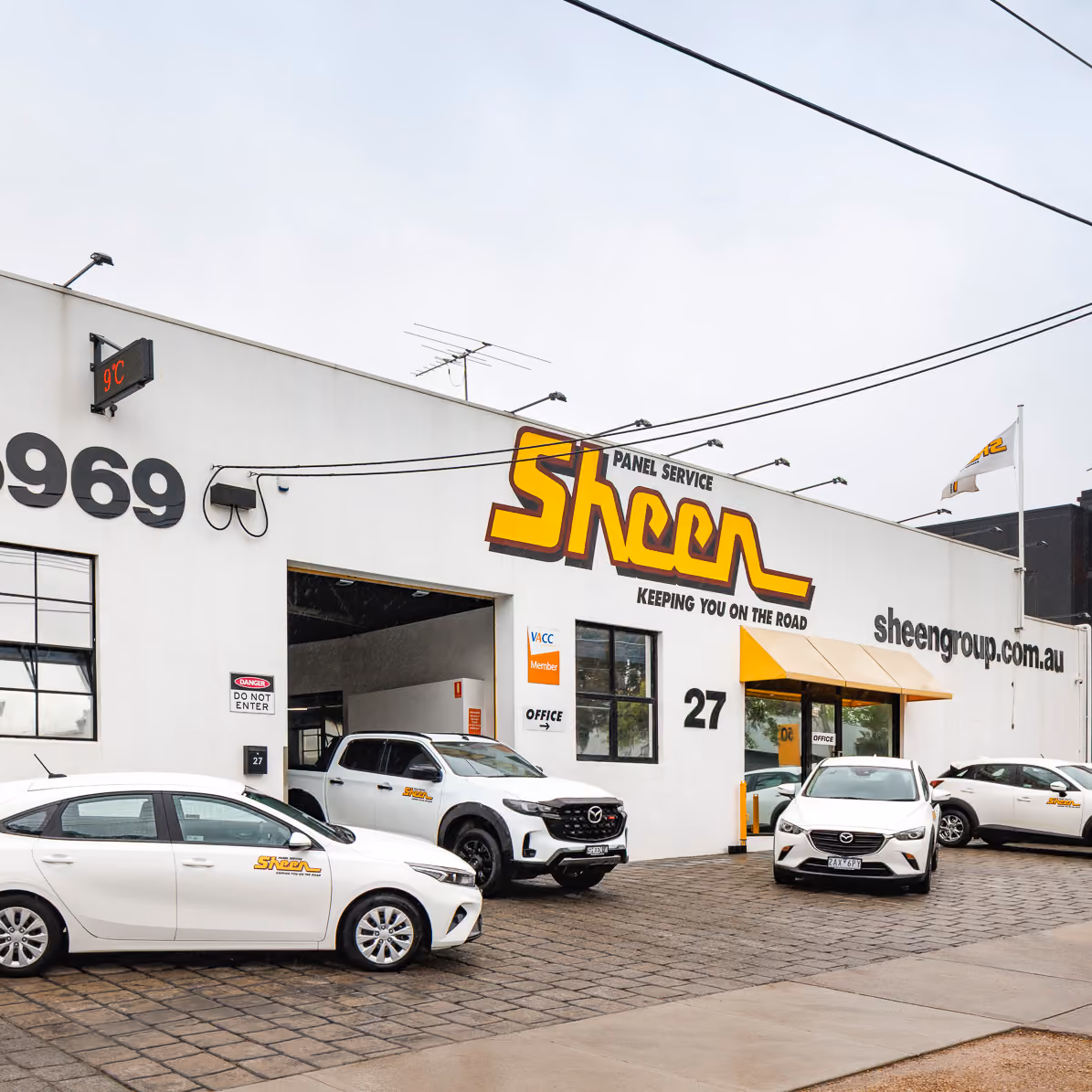 Sheen Panel Service shop in Mitcham