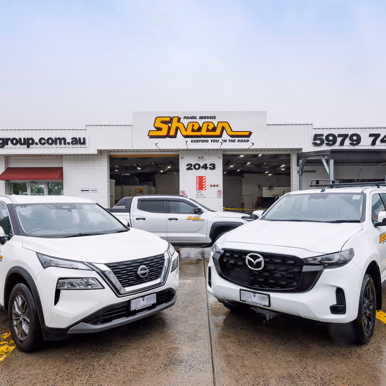 Sheen Panel Service shop in Hastings