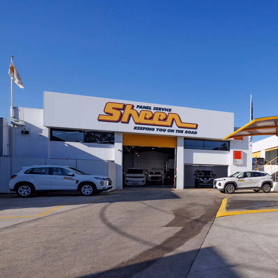 Sheen Panel Service shop in Ferntree Gully