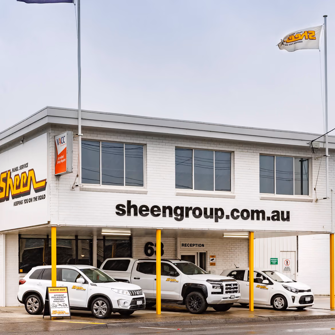 Sheen Panel Service shop in Dandenong