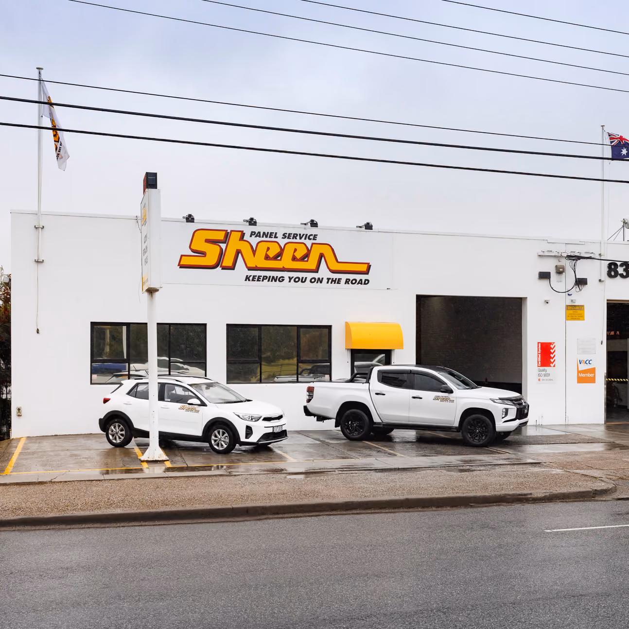 Sheen Panel Service shop in Cheltenham
