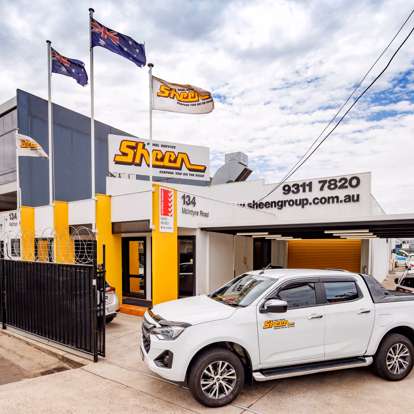 Sheen Panel Service shop in Sunshine