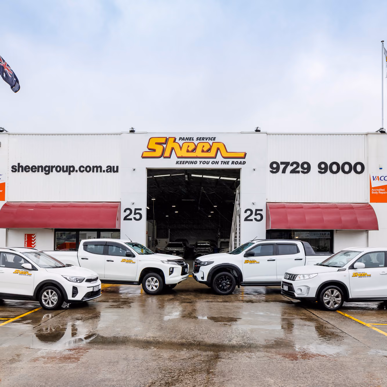 Sheen Panel Service shop in Bayswater