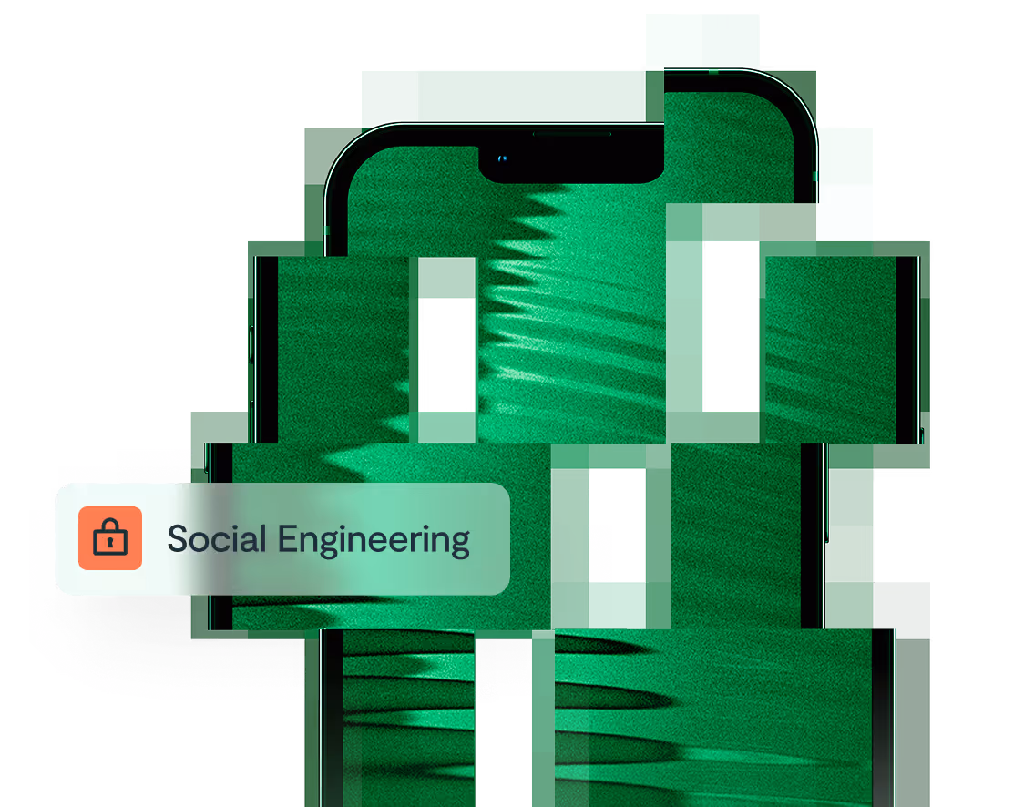 Protect against mobile-focused social engineering
