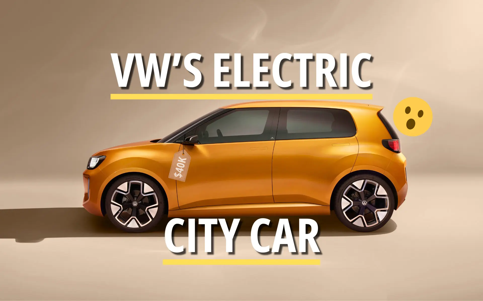 Volkswagen ID.1 Electric City Car Previewed