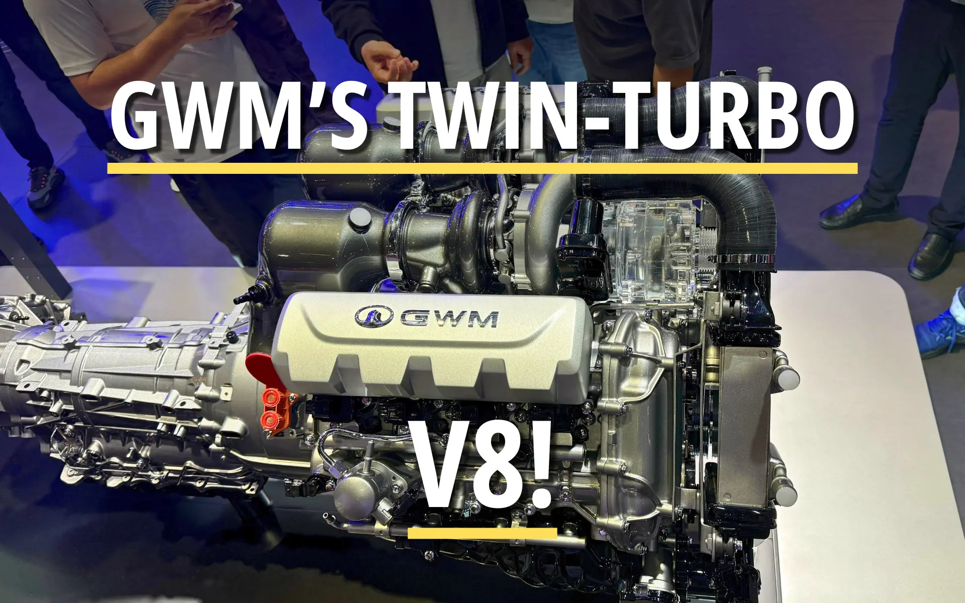 GWM Unveils Twin-Turbo V8 Engine