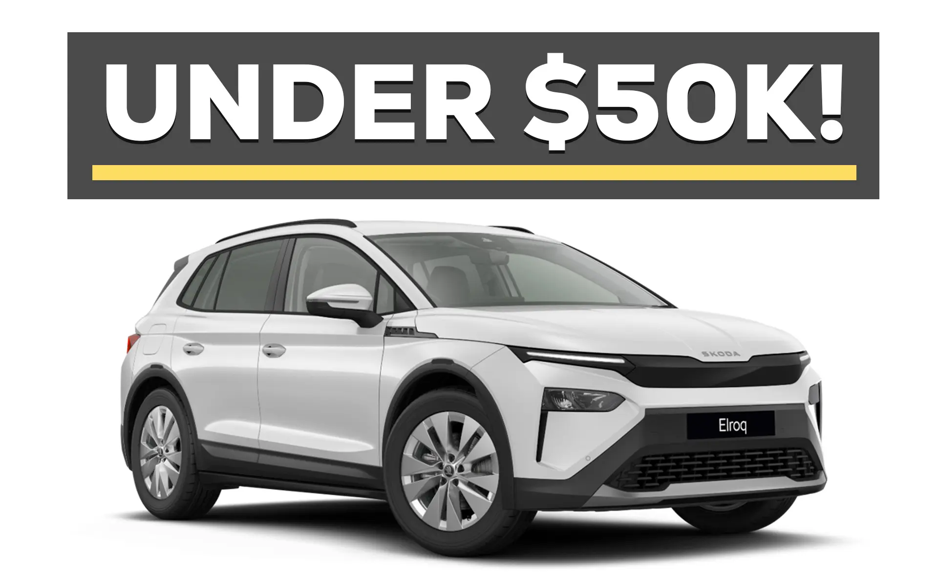 New entry-level 2026 Skoda Elroq Now Under $50K with a Smaller Battery