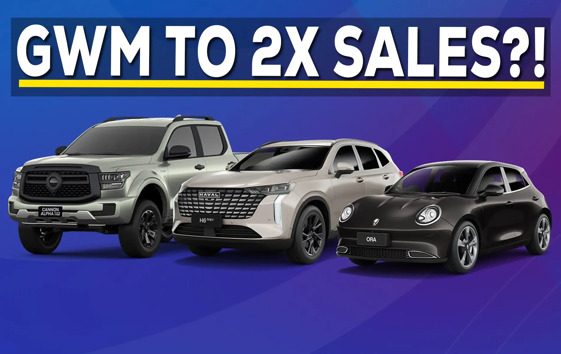 GWM’s Ambitious Growth Plan to Double Sales in Australia