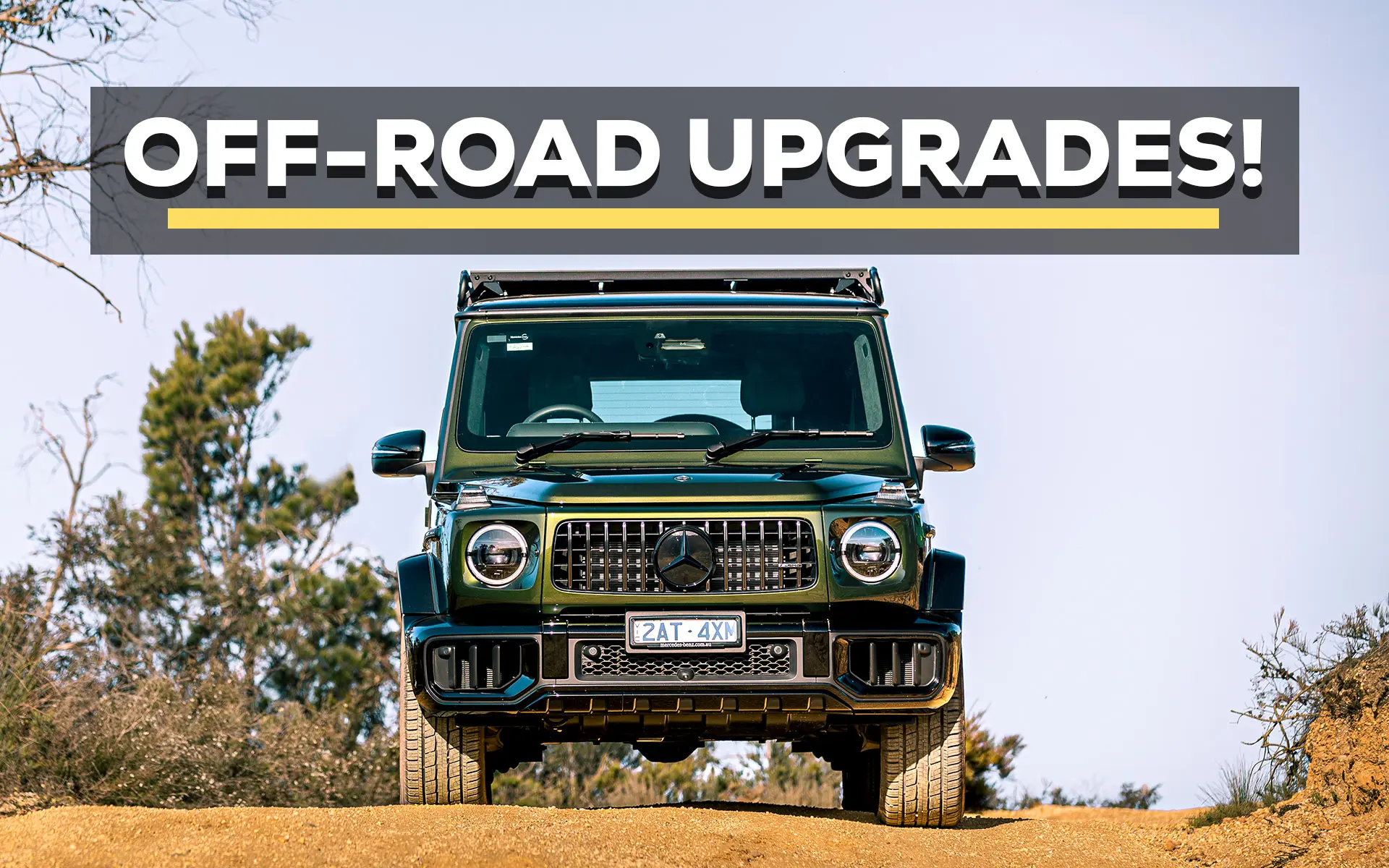 2026 Mercedes-AMG G 63 Gains Off-Road Upgrades!