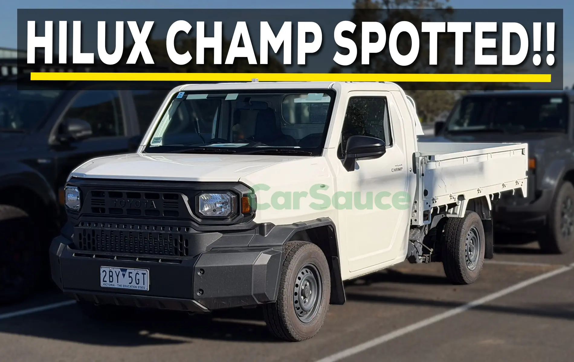 MAJOR NEWS: Toyota HiLux Champ Spotted Testing in Australia!