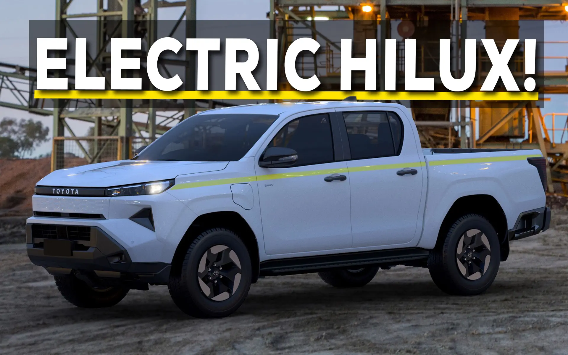 The 2026 Toyota HiLux Goes Electric