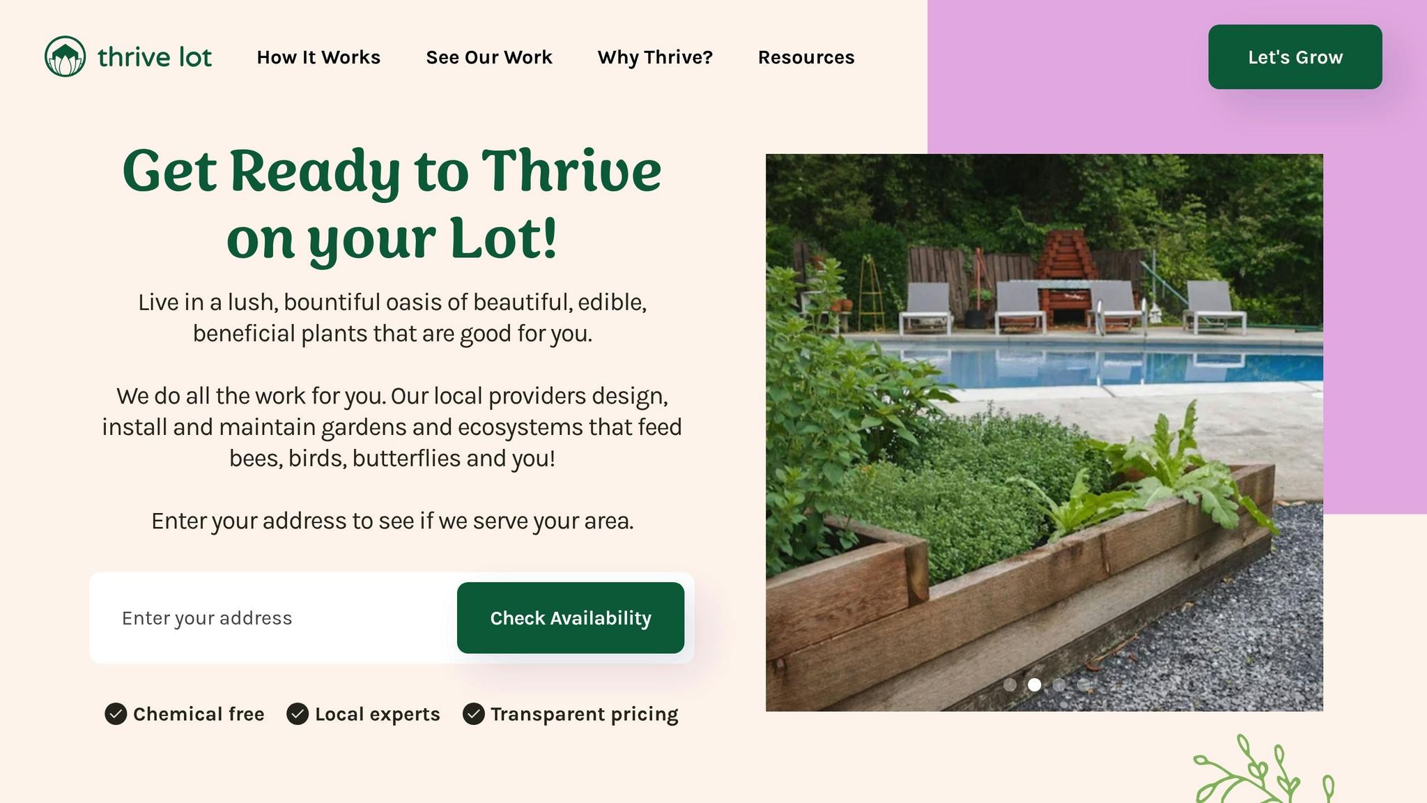 Thrive Lot