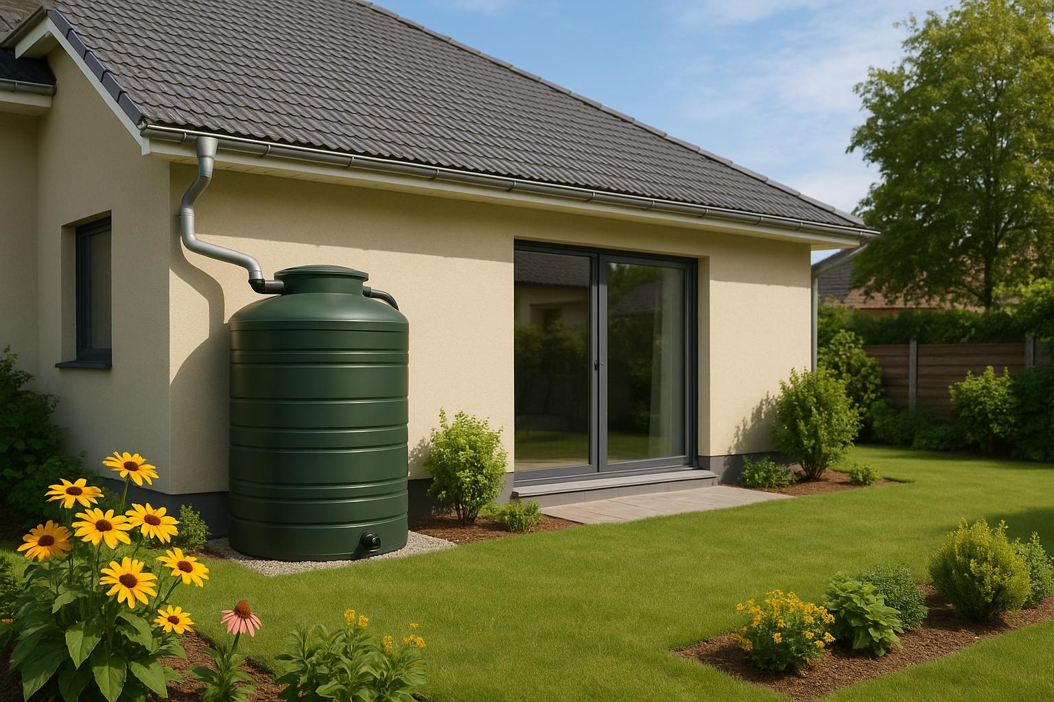 Low-Cost Rainwater Systems with Rebates