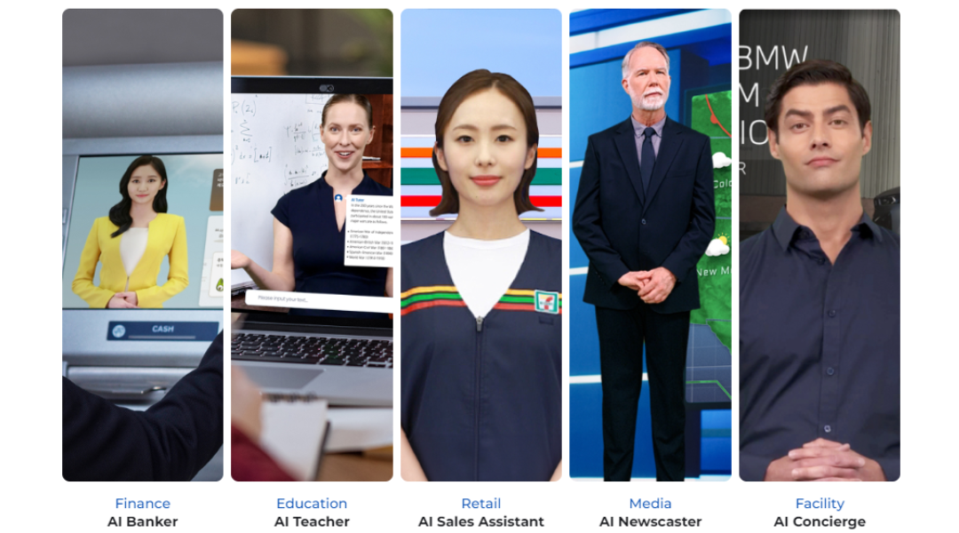 AI Studios' AI Avatars being used in different industries