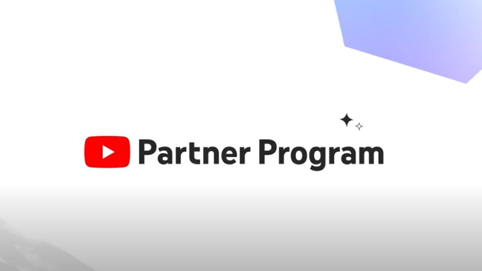 The logo for YouTube's Partner Program on a white background.