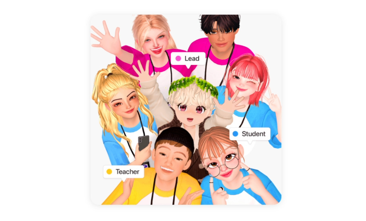 The ZEPETO generated avatars