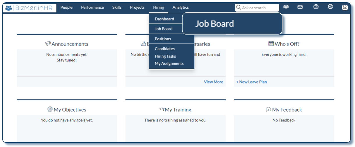 Job board