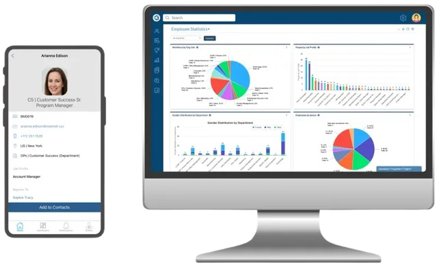 Among the best-ranking software for HR in Ghana, ClayHR tops the chart with its highly customizable modules and AI-powered features.