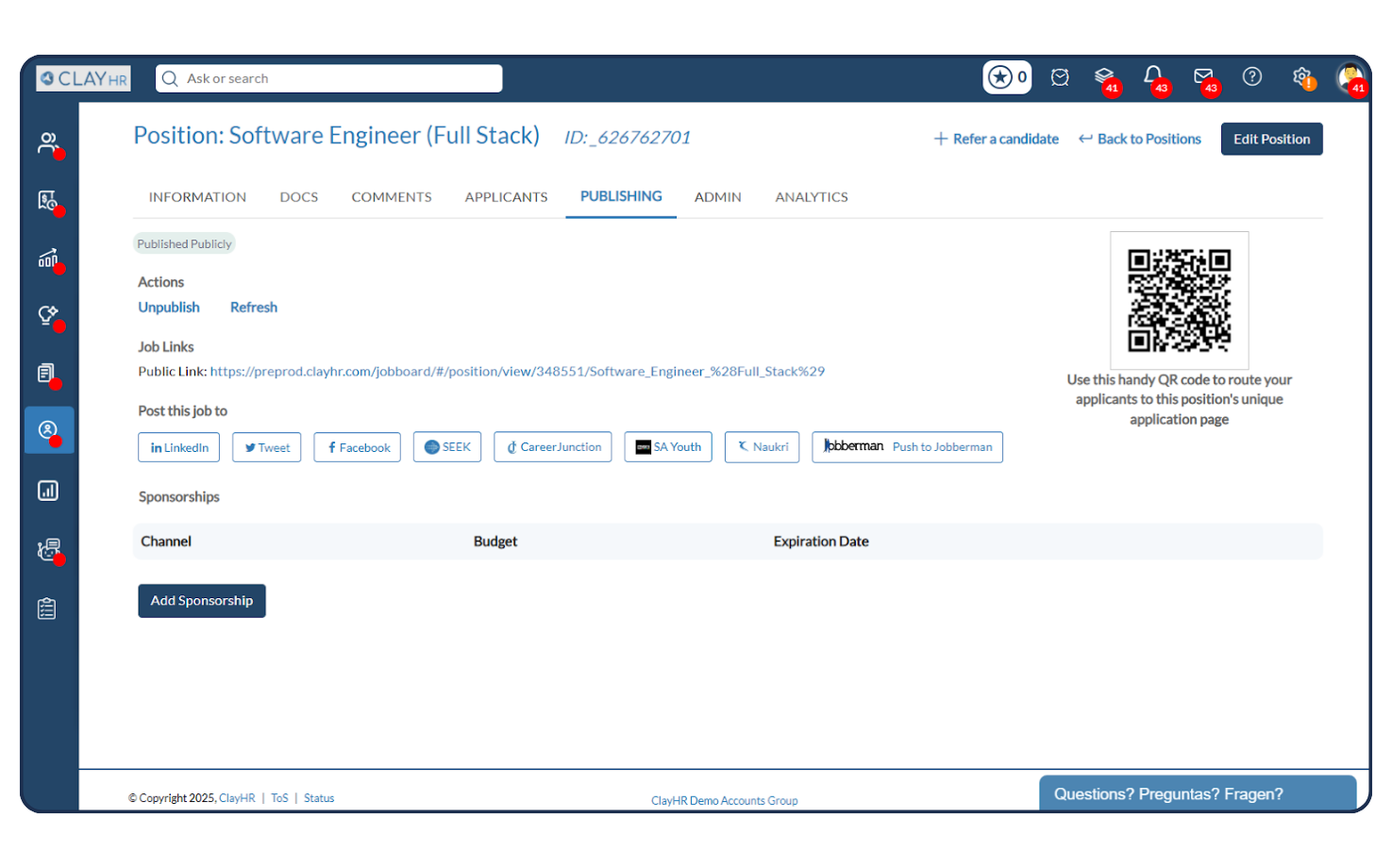 Track and optimize workforce skills with Talent Management Portal by ClayHR, leveraging AI-powered skill matrices for smart talent placement.