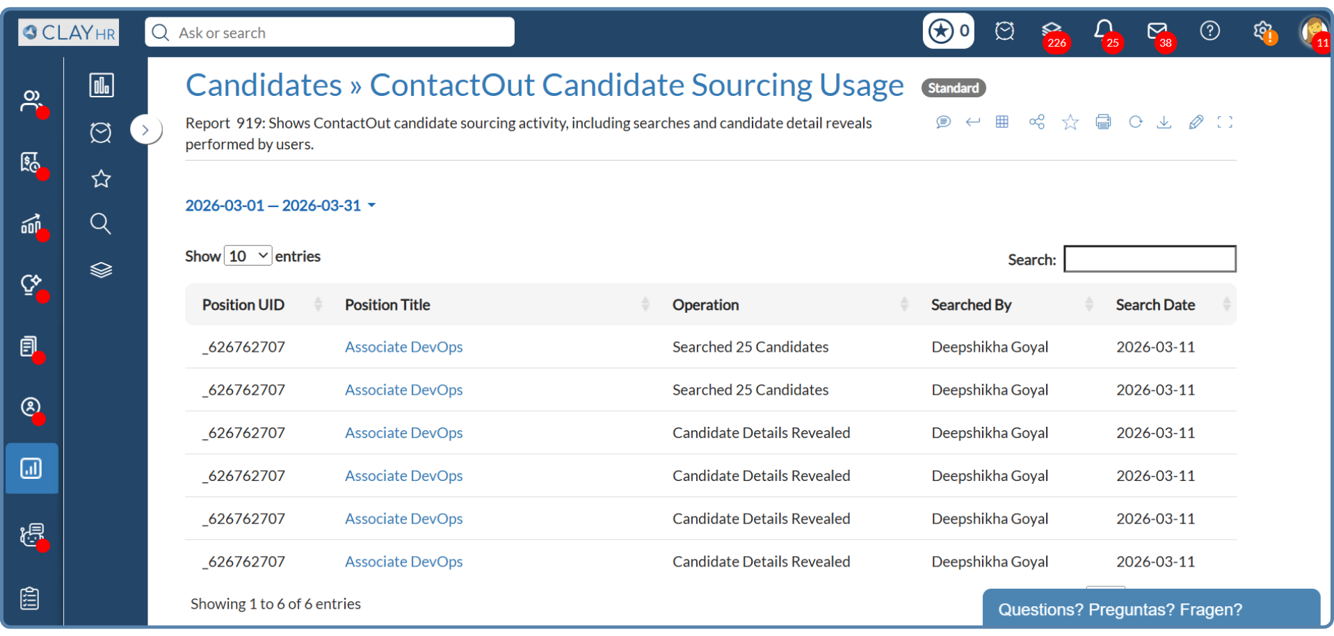 Identify and develop future leaders with ClayHR's AI-driven succession planning, self-assessments, and mentorship programs.