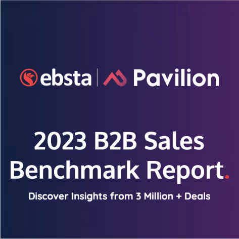 EBSTA 2023 B2B Sales Benchmark Report